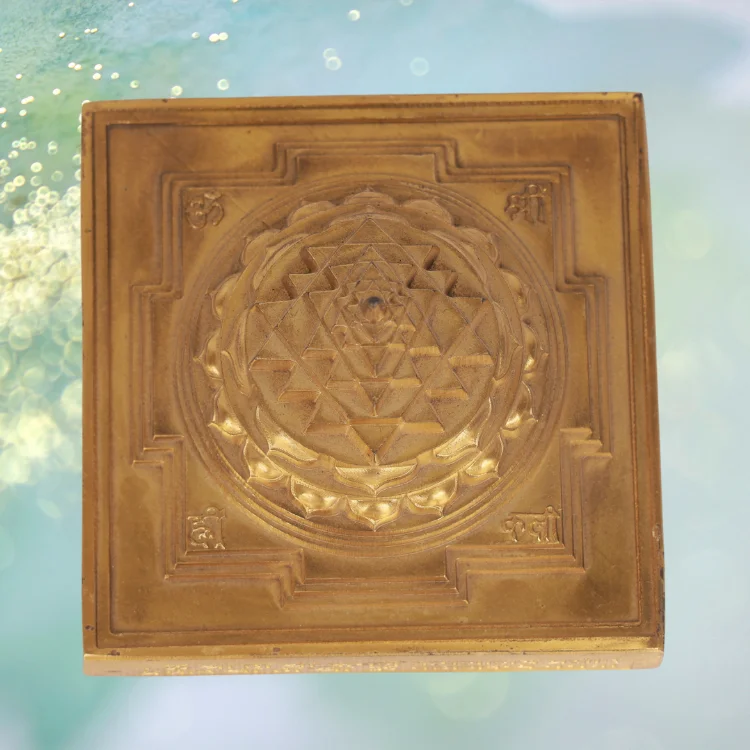 Pure Brass Meru Shri Yantra